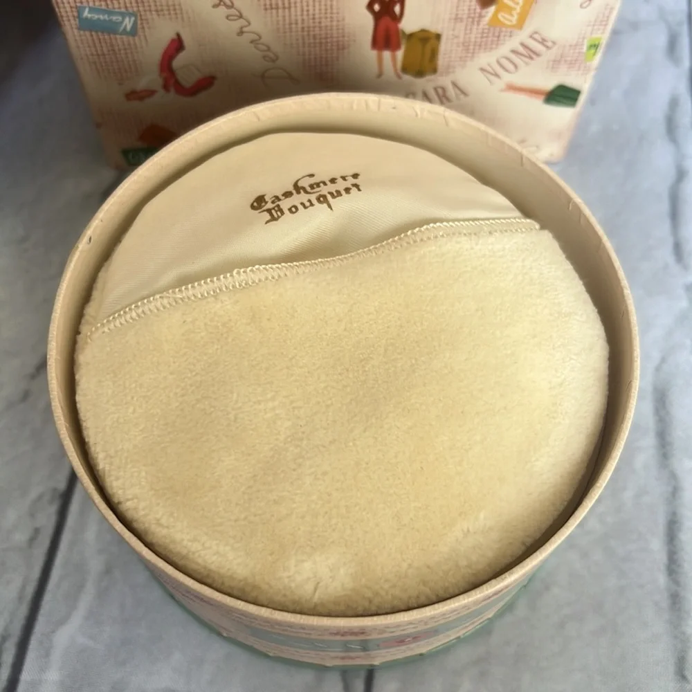 NIB CASHMERE BOUQUET BEAU-BATH DUSTING POWER By LANGLOIS Inc. Boston RARE FIND!